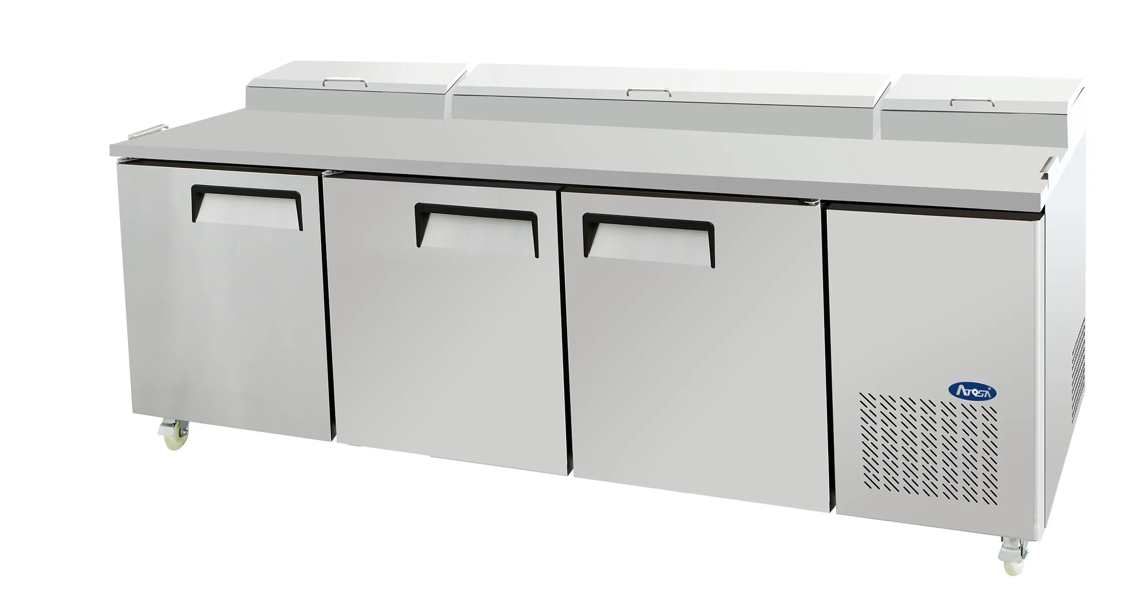 Atosa MPF8203 - 93" Pizza Prep Table - 3 Doors