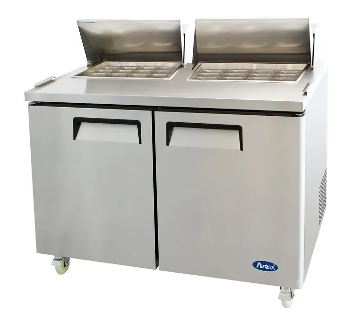 Atosa MSF8307 60" Mega Top Refrigerated Salad / Sandwich Prep Table