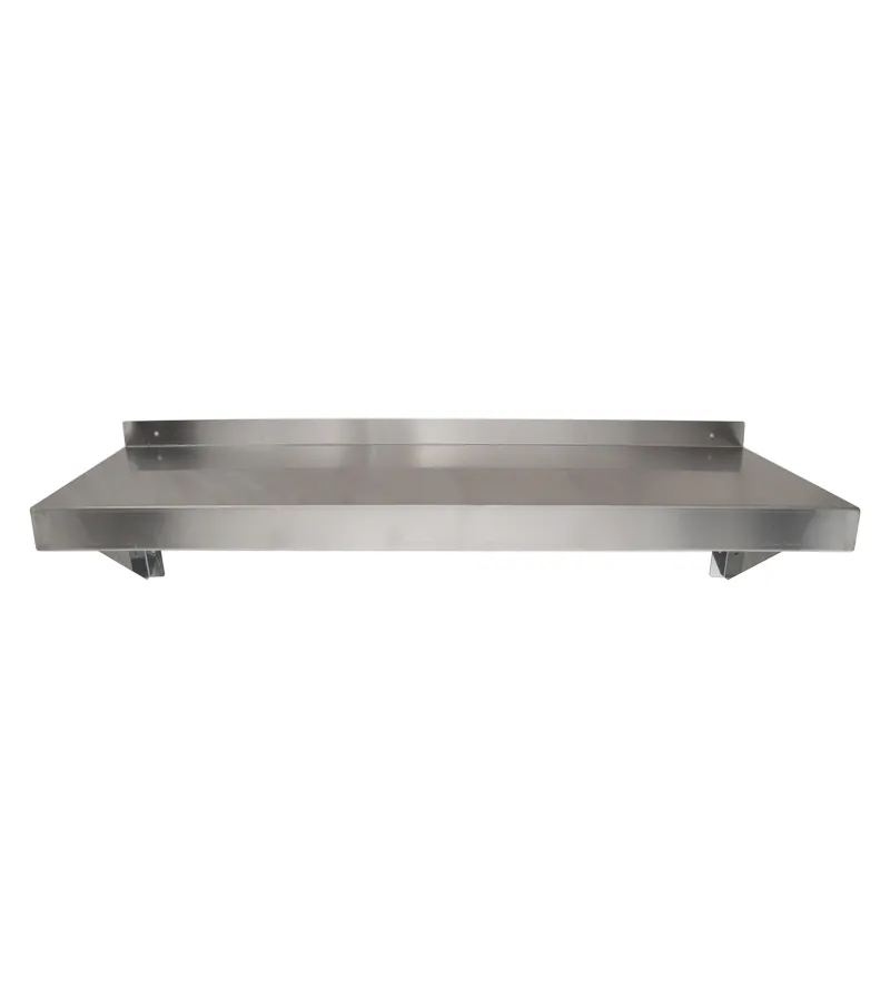 Universal 18 Gauge Stainless Steel 18" x 36" Solid Wall Shelf