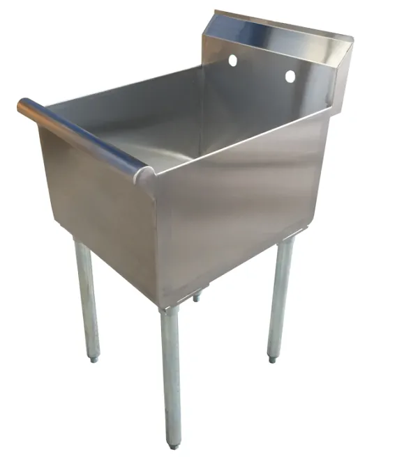 24" One Compartment Commercial Sink