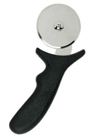 Update International PC-2 - 2.5" x 1.5" x 8.5" - Stainless Steel Pizza Cutter with Plastic Handle   