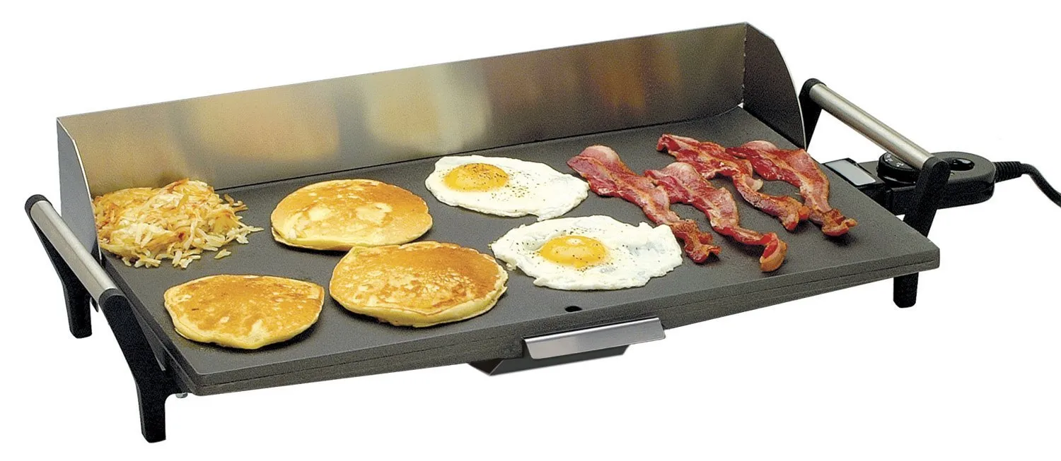 Cadco - PCG10C - Stainless Steel Portable Buffet Griddle - Light Duty