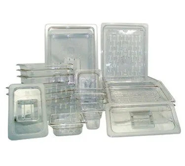 Update International PCP-100DS - 18.25" x 1" x 10.25" - Full Size Polycarbonate Drain Shelves  