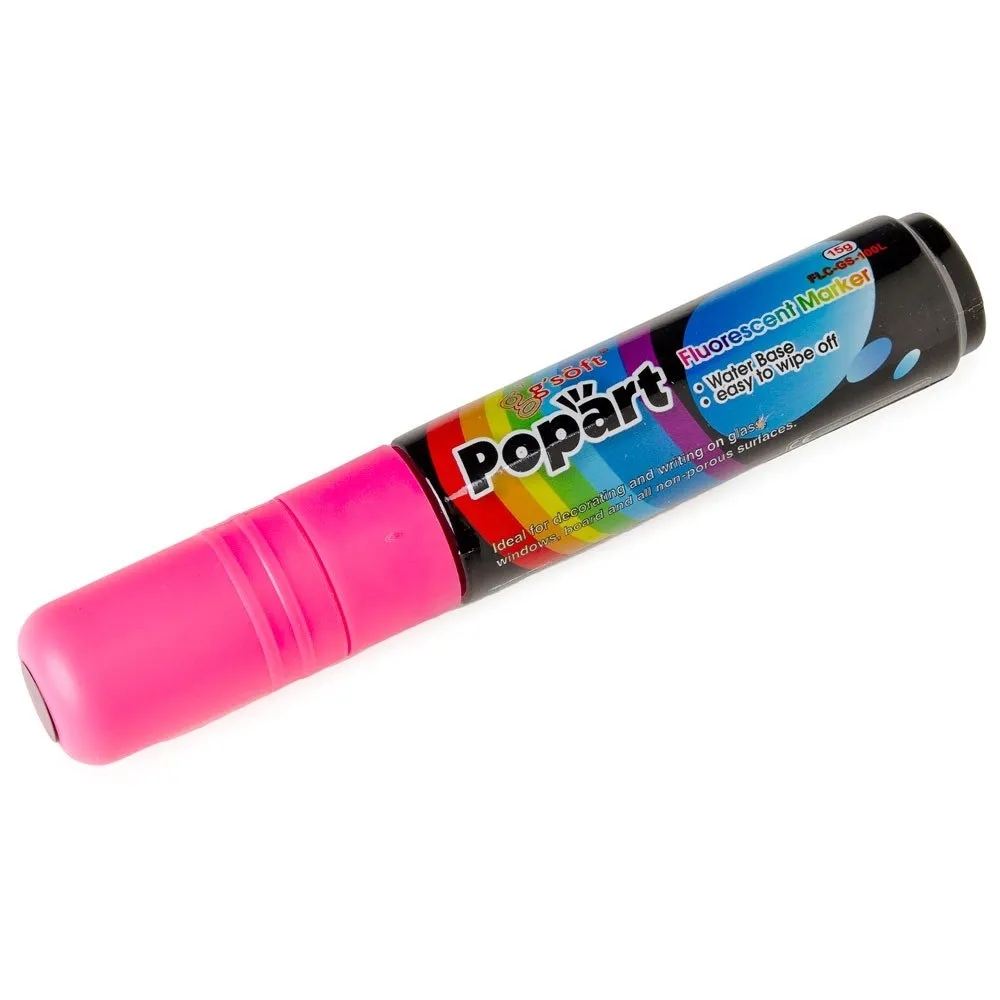 Universal 407MBPMP - Pink All Purpose Large Tip Neon Marker