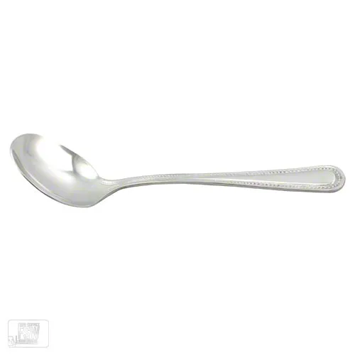 Update International PL-82 - Pearl Series Bouillon Spoons