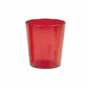 Thunder Group PLTHTB005R - Red Polycarbonate Tumblers 5 oz - 12 per Case 