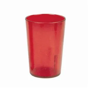 Thunder Group PLTHTB008R - Red Polycarbonate Tumblers 8 oz - 12 per Case 