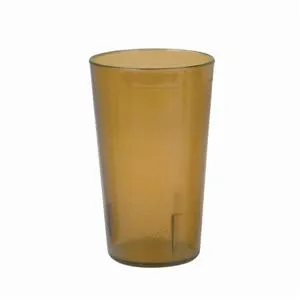 Thunder Group PLTHTB010A - Amber Polycarbonate Tumblers 9-1/2 oz - 12 per Case 