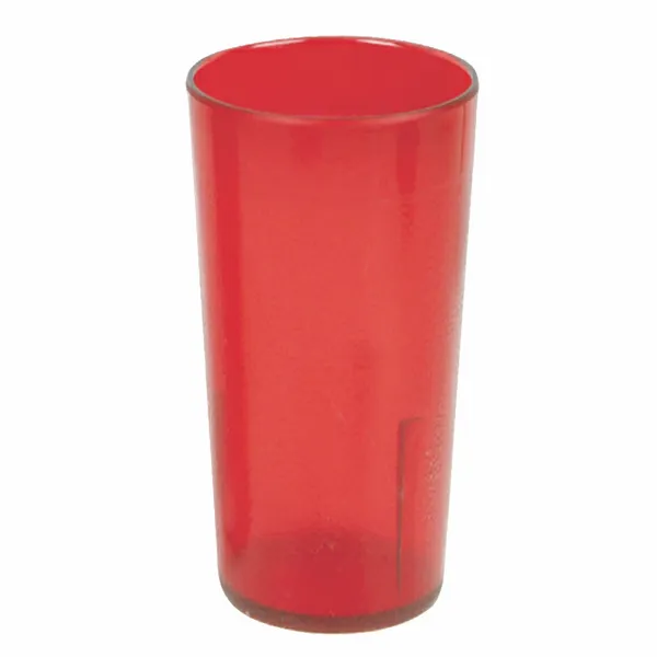 Thunder Group PLTHTB016R - Red Polycarbonate Tumblers 16 oz - 12 per Case 