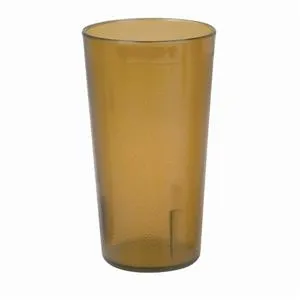 Thunder Group PLTHTB024A - Amber Polycarbonate Tumblers 24 oz - 12 per Case 