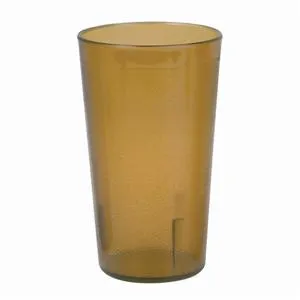 Thunder Group PLTHTB032A - Amber Polycarbonate Tumblers 32 oz - 12 per Case 