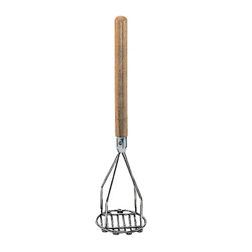 Update International PMRD-24 - 24" Nickel-Plated Round Masher