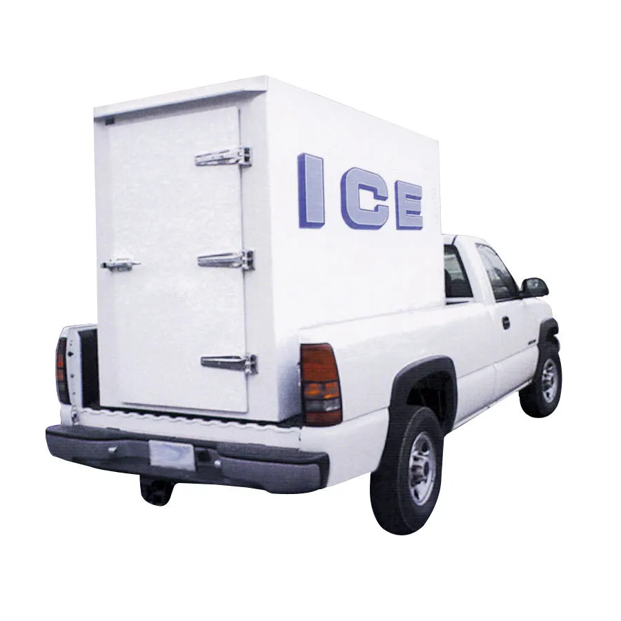 Polar Temp 4X8AD - 140 Cubic Feet - Refrigerated Ice Transport - Auto Defrost