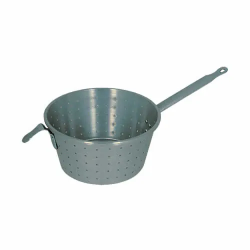 Update International PSA-9 - 4.5 Quart - Aluminum Pan Strainer