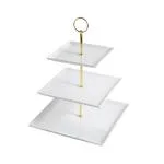 C.A.C. China PTE-SQ3 - Catering Collection Catering Stand Set 10" - (8 Sets Per Case)