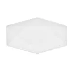 C.A.C. China QZT-12 - Crystal Platter 10" - (2 Dozen per Case)