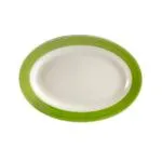 C.A.C. China R-12-G - Rainbow Platter 10-3/8" - (2 Dozen per Case)