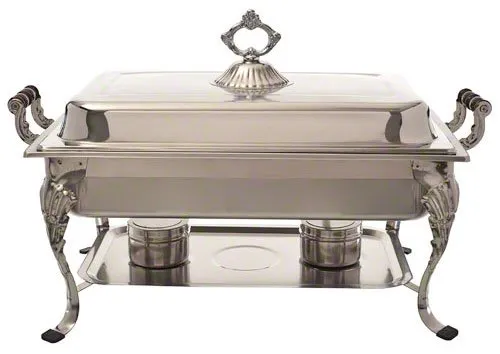 Update International RC-20 Stainless Steel Royal Chafer 26.38" x 16.5" x 14.13"