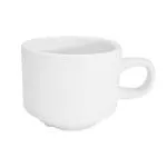 C.A.C. China RCN-1-S - Clinton Coffee Cup 3-1/2" - (3 Dozen per Case)