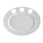 C.A.C. China RCN-GP51 - Clinton Platter 15" - (1 Dozen per Case)