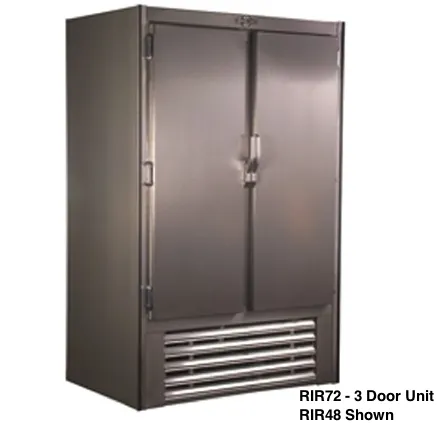 Universal Coolers RIR72 - 78" Swinging Solid Door Reach In Refrigerator