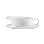 C.A.C. China SBT-20 - Accessories Sauce Bowl and Saucer Set 9-1/4" - (24 Sets Per Case)