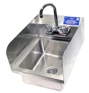 Universal WHS-01-2 - Wall Hung Hand Sink W/ Faucet - 17"