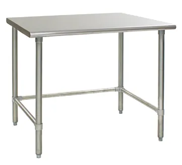 Universal SG1424-RCB - 24" X 14" Stainless Steel Work Table W/ Galvanized Cross Bar