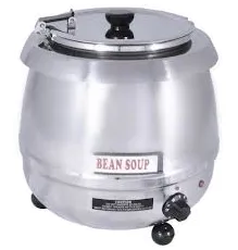 Universal SB-6000S - 11 Qt. Silver Soup Warmer 