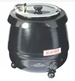 Universal SB-6000 - 11 Qt. Black Soup Warmer 