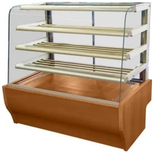 Universal Curved Glass Bakery Display Case 53″ [MARTA]