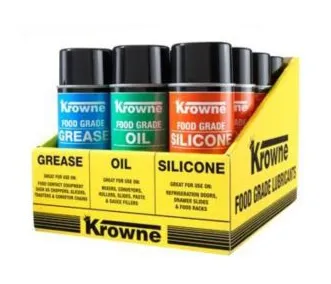 Krowne 30-210 - Food Grade Lubricants - 12 Can Display Case