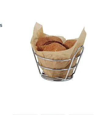 Clipper Mill - 4-T1020 - 5 1/2" Mini Brown Inserts for Small Fry Baskets - Case of 2000