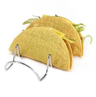 GET Enterprises - 4-81833 - Stainless Steel Three Taco Holder