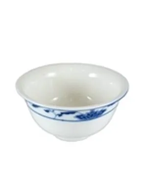 C.A.C. China 103-63 - Blue Lotus Rice Bowl 3-3/4" - (5 Dozen per Case)