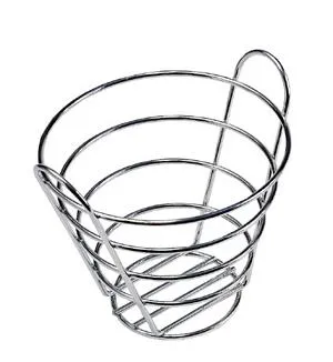 Clipper Mill - 4-22787-S - 7" Small Chrome Bucket Basket