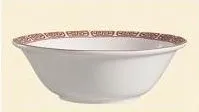 C.A.C. China 105-94 - Red Gate Noodle Bowl 9" - (1 Dozen per Case)