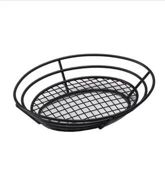 GET Enterprises - 4-38814 - 11" Powder-coated Basket w/ Grid Base