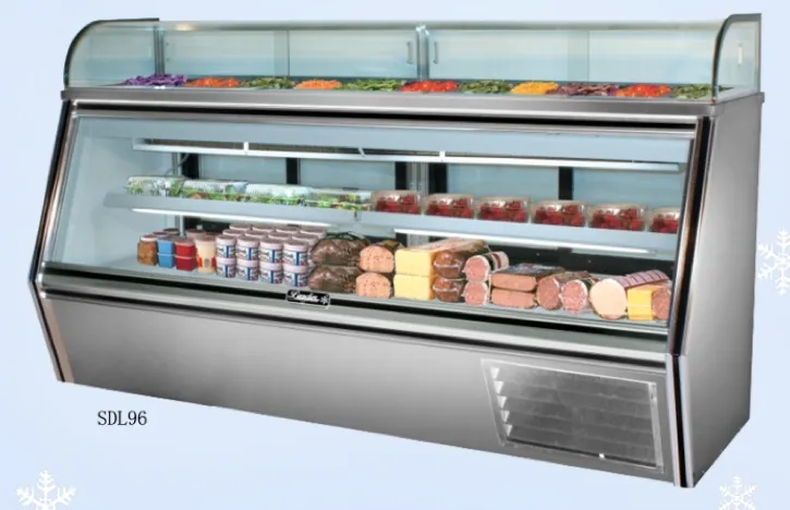 Leader SDL96 - 7/11 Deli Display Case - 96"