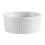 C.A.C. China SFB-12 - SFB Souffle Bowl 4-1/2" - (1 Dozen per Case)