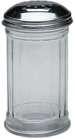 Update International SK-FPF - 12 Oz - Shaker Jars w/ Perforated Tops