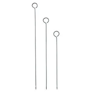 Update International SKWO-8 - 8" x 0.25" x 0.75" - Oval Stainless Steel Skewers  