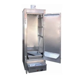 Universal CWSH2424-S - Chinese Smoker Oven with Stainless Steel Interior - 3 Burners 78" 