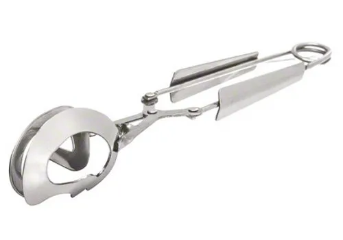 Update International SN-TG - 7" Stainless Steel Snail Tongs