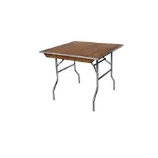 Maywood MP30SQFLD-CAE - Standard Series Plywood Table w/ Aluminum Edge 30" x 30" 