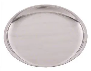 Update International SZP-11 - 11 5/8" x 8" Stainless Steel Sizzling Platter