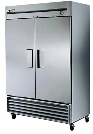 True T-49-DT - 54" Dual Temp Stainless Steel Reach In Refrigerator/Freezer