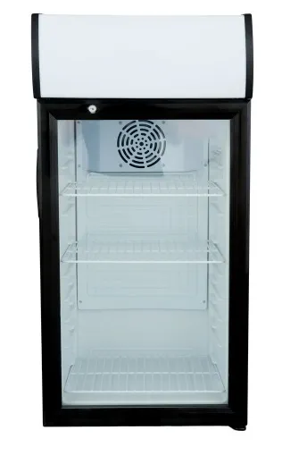 Countertop Display Refrigerator Merchandiser - 3 cu. ft. - White/Black