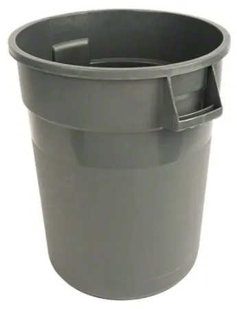 Update International TC-32G -32 Gal -Plastic Round Trash Can