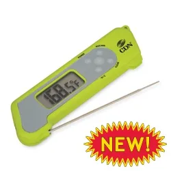 CDN TCT572-G - Proaccurate Green Folding Thermocouple Thermometer 